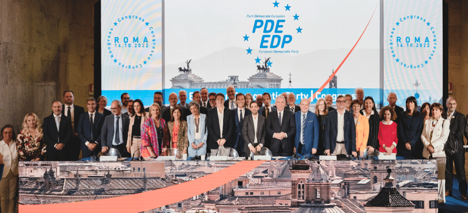 Website of the European Democrats - https://preprod.democrats.eu