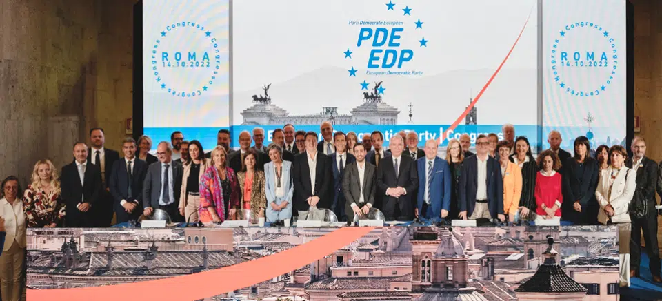 Website of the European Democrats - https://preprod.democrats.eu