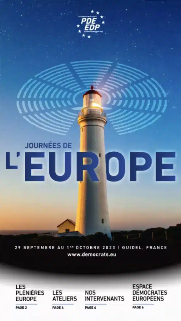 Website of the European Democrats - https://preprod.democrats.eu