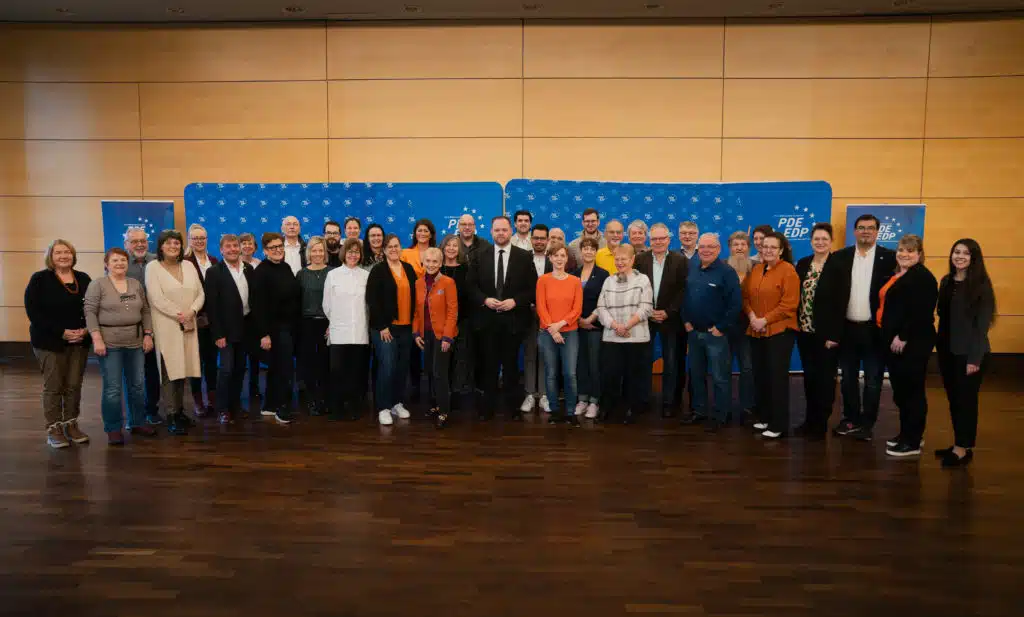 Website of the European Democrats - https://preprod.democrats.eu