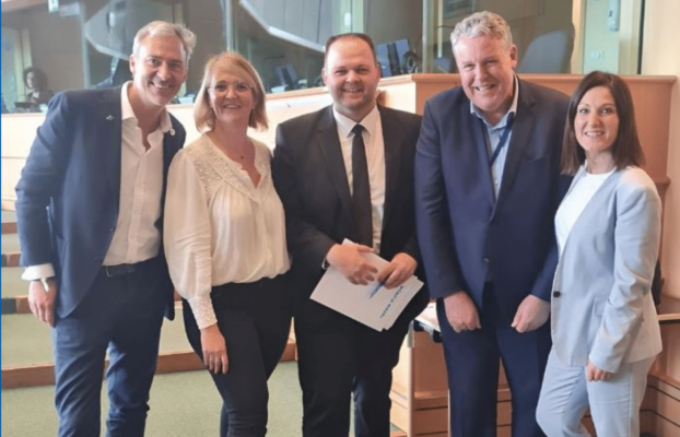 Ciaran Mullooly, new Irish independent MEP for the European Democratic Party