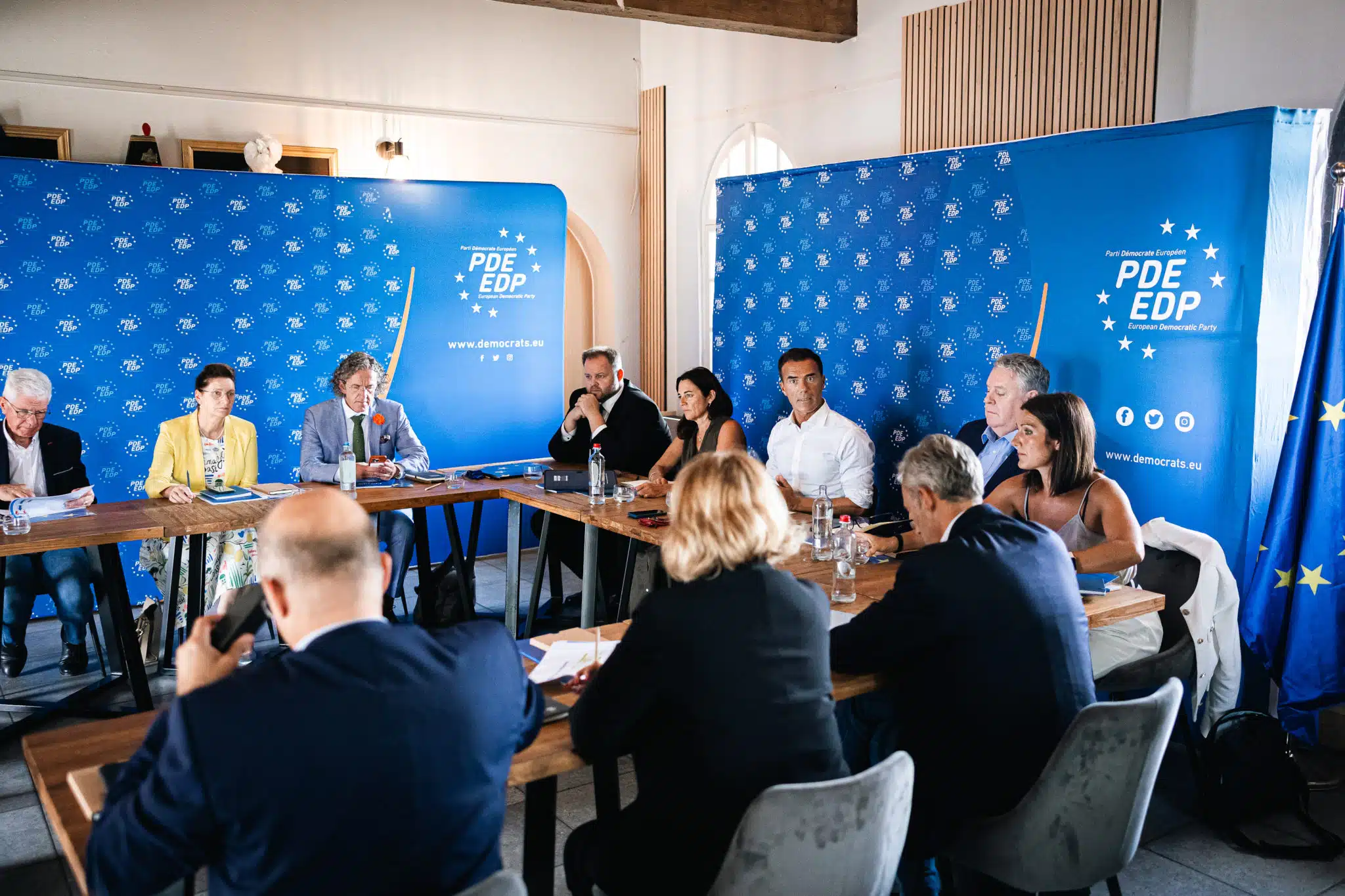 Website of the European Democrats - https://preprod.democrats.eu