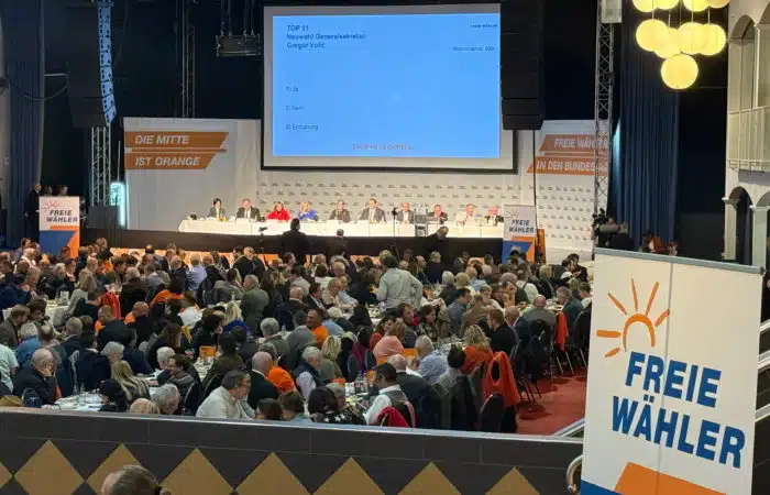 EDP at the Freie Wähler Congress in Geiselwind