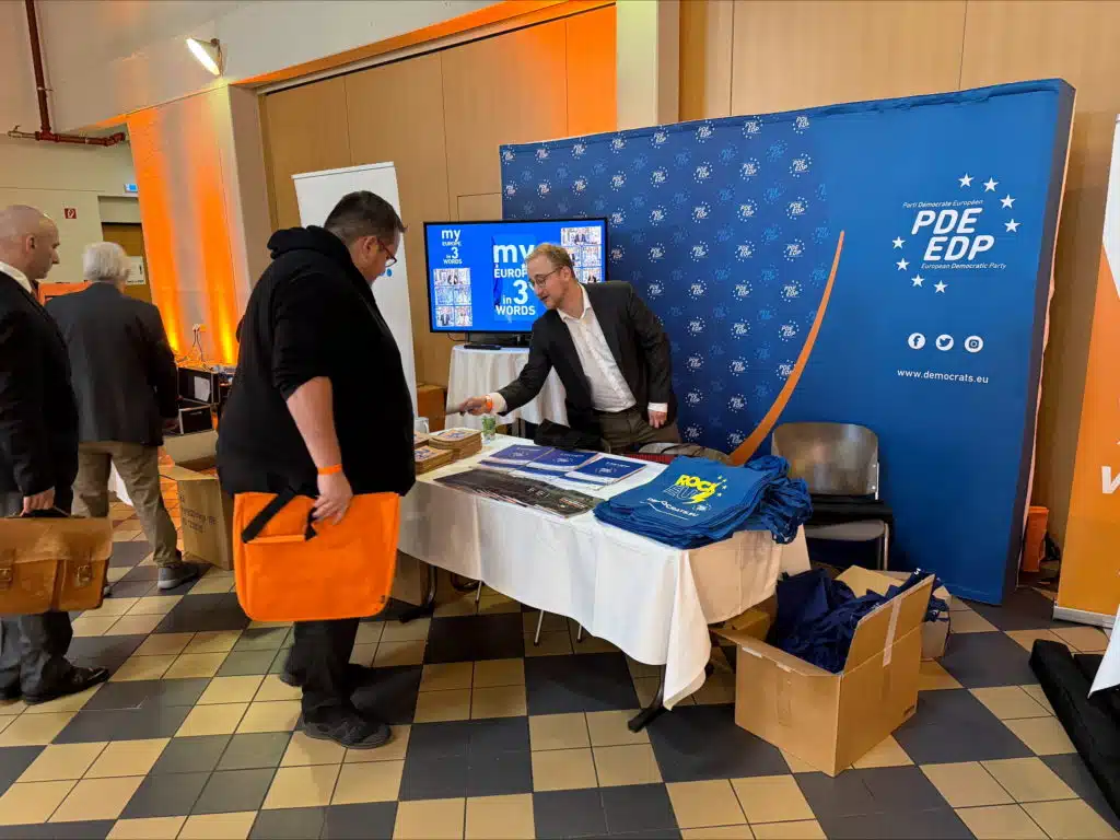 Website of the European Democrats - https://preprod.democrats.eu